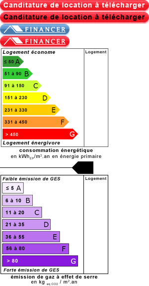 affiche DPE énergie